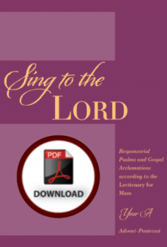Sing to the Lord - Year A - DOWNLOAD